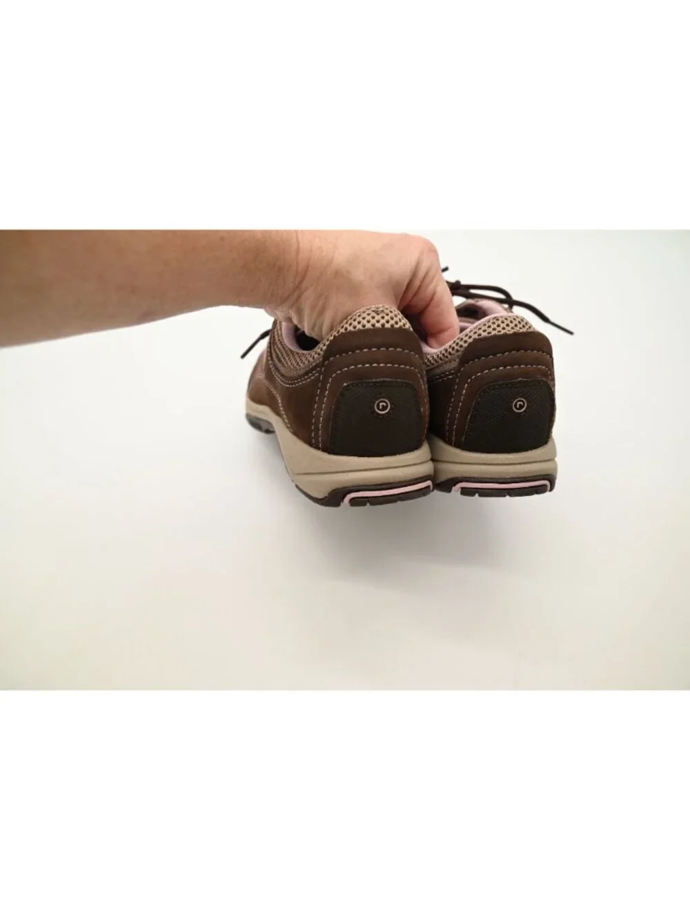 Rockport Sidewalk Expressions Chranson Walking Shoes Sz 9M Brown Purple Comfort